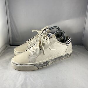 IT81 Women’s Size 8 Low Top 38 Marble White Shoes Sneaker Fashion Distressed $99